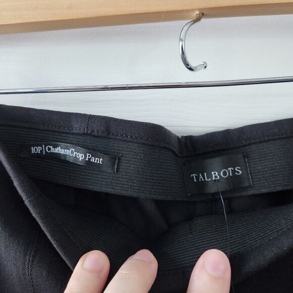 Talbots Chatham Crop Pant At Waist Slim Leg Pants - Picture 6 of 8